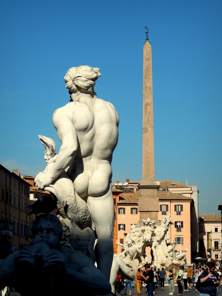 Discover Rome's Piazza Navona with its stunning sculptures and architectural elegance.